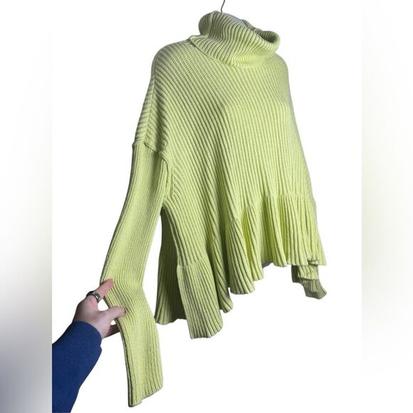 Free People Layer Cake Sweater in Key Lime - Picture 5 of 16